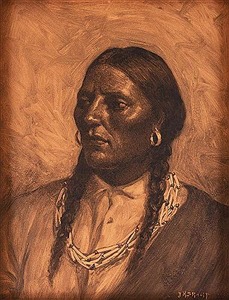 Blackfeet Chief - Joseph Henry Sharp