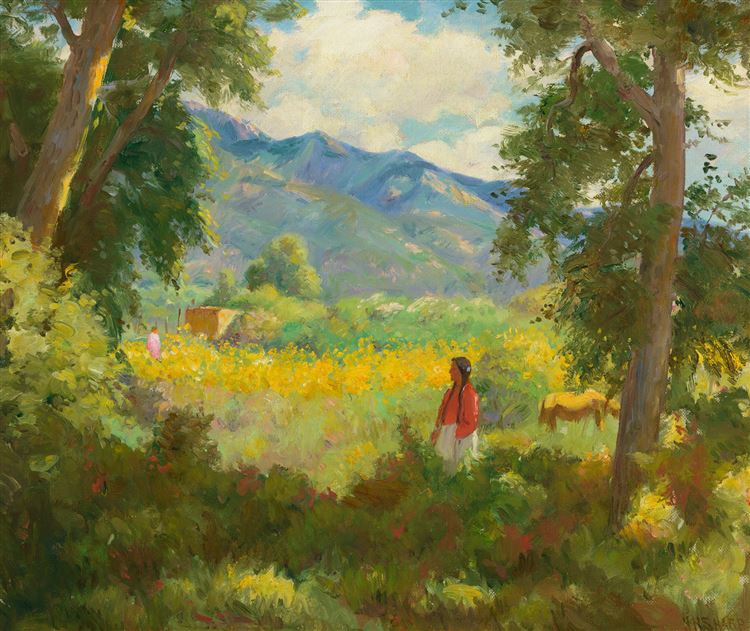 Glorietta - Taos - Joseph Henry Sharp