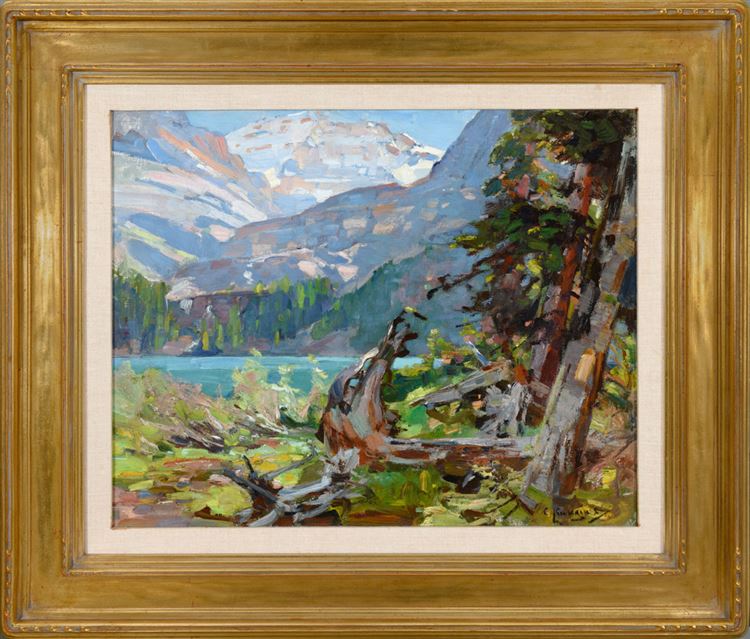 Lake O'Hara - Carl Rungius