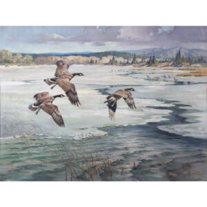 Spring on a Northern Lake - George Browne