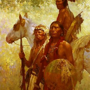 Protectors of the Cheyenne People - Howard Terpning