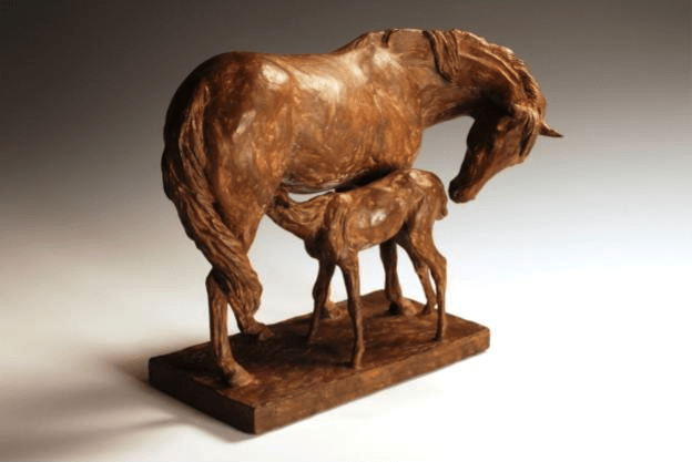 Mare and Foal - Liz Lewis