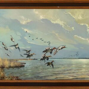 Canvasbacks on the Nanticoke River - George Browne