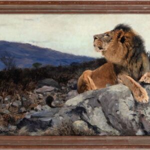 King of the Serengeti - Friedrich Kuhnert