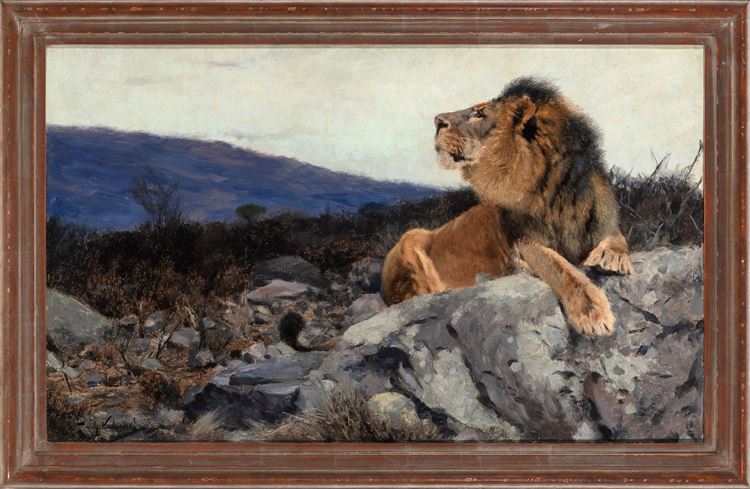 King of the Serengeti - Friedrich Kuhnert