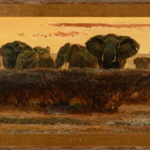 Sunset at Garba Talla - Bob Kuhn