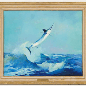 He Breaks - Leaping White Marlin - William Goadby Lawrence
